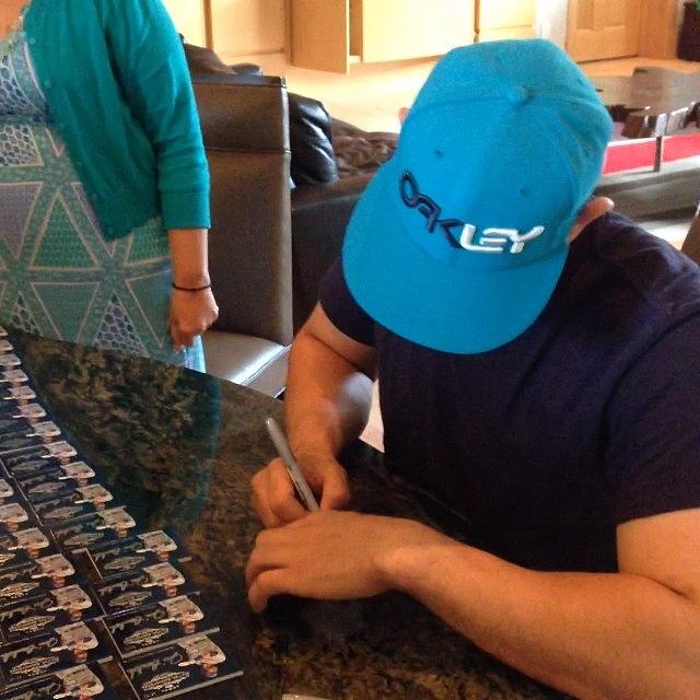 Collectibles Photograph - Signing Autographs For #topps by Jose Bautista