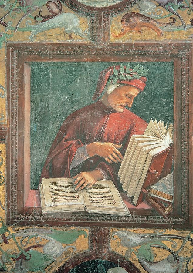 Signorelli Luca, Dante Alighieri, 1499 Photograph by Everett
