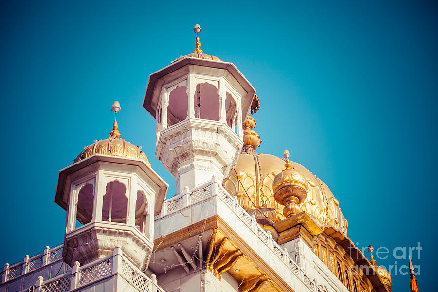 Architecture Photograph - Sikh gurdwara Golden Temple by Mariusz Prusaczyk