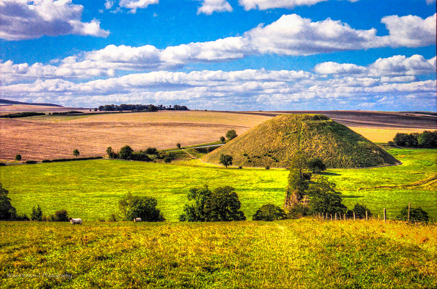 Silbury and Sheep Photograph by Ross Henton