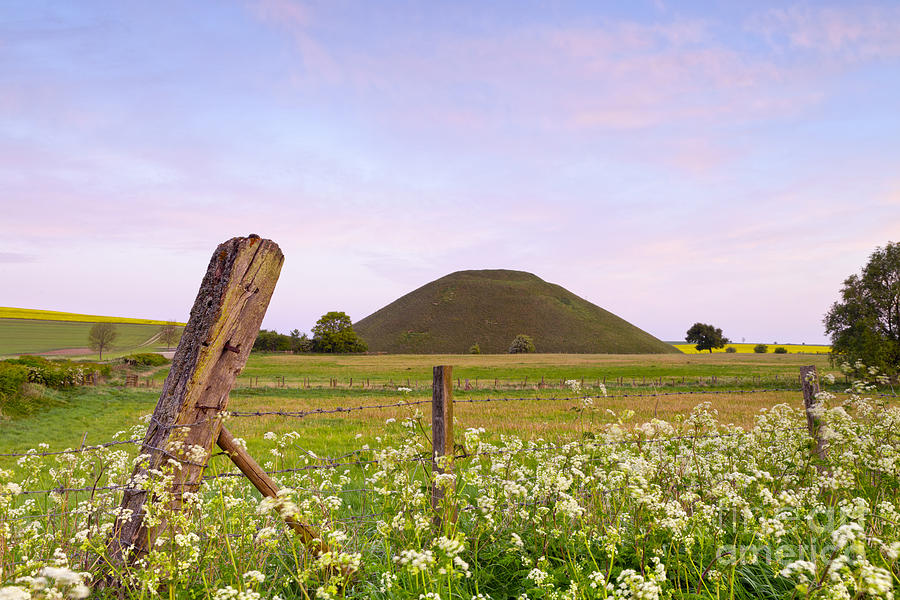 Silbury Hill Wiltshire Early Morning  Photograph by Colin and Linda McKie