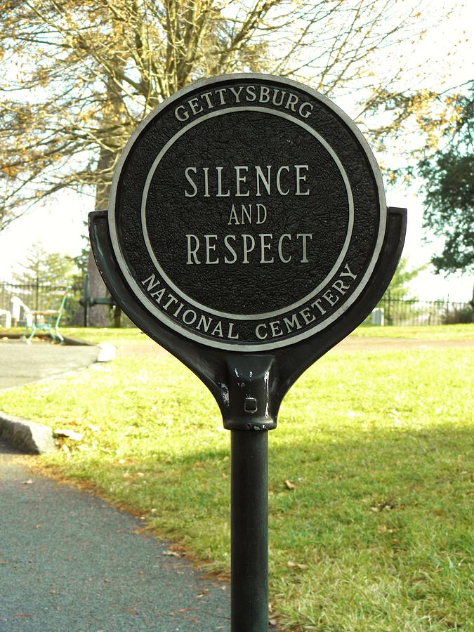 Silence and Respect Gettysburg PA Photograph by John Williams