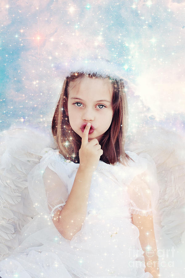 Silent Angel Photograph by Stephanie Frey