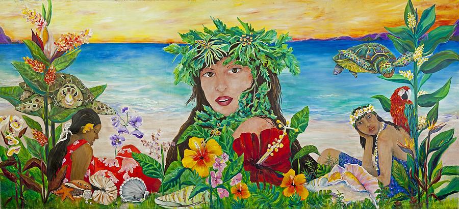 Portrait Painting - Silent Beauty by Cheryl Ehlers