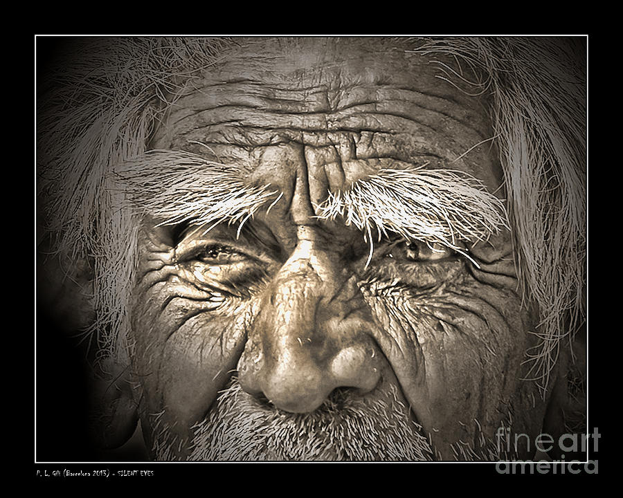 Misery Movie Photograph - Silent Eyes by Pedro L Gili