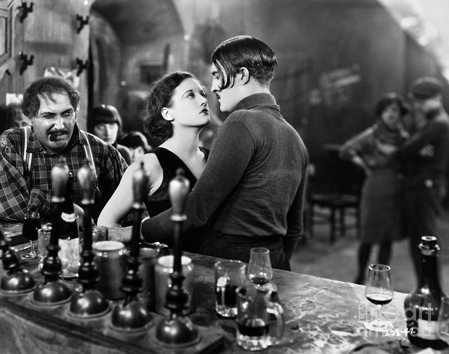 Silent Film: Paris, 1926 Photograph by Granger