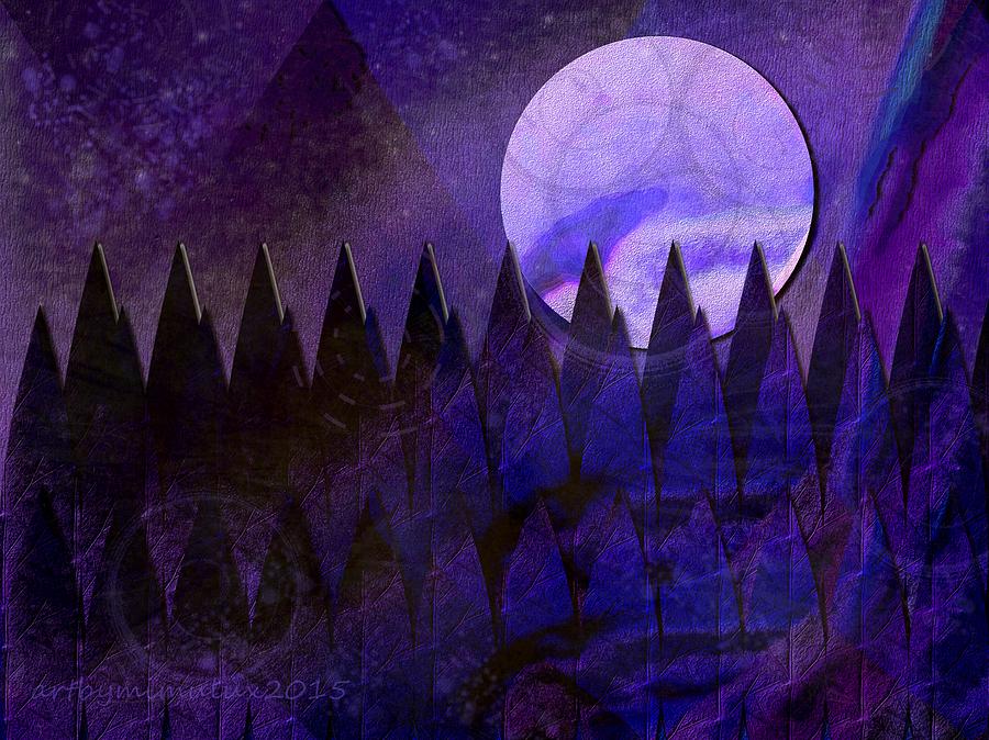 Silent Forest Digital Art by Mimulux Patricia No