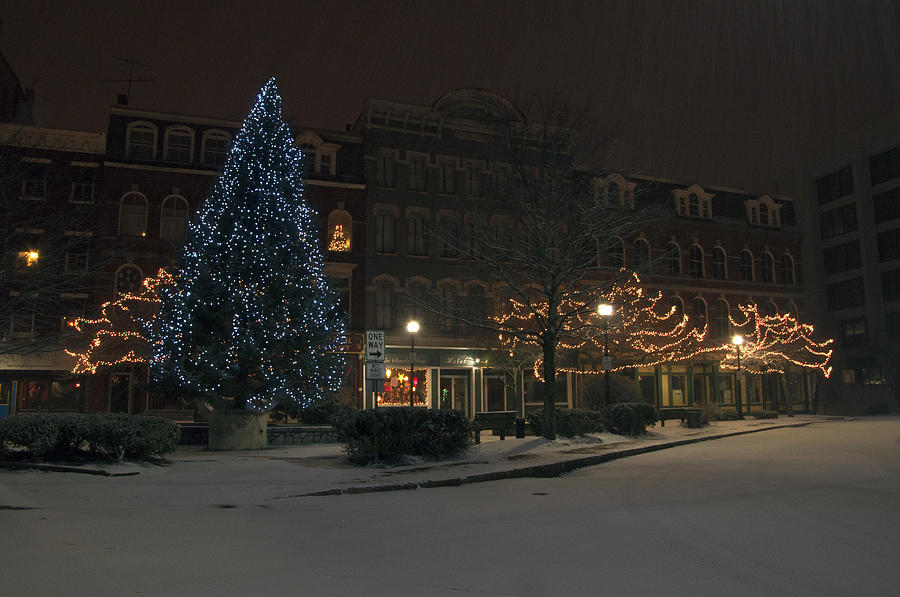 Silent Night Bangor Maine Photograph by Glenn Gordon