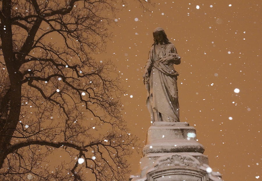 Winter Photograph - Silent Night by David M Jones