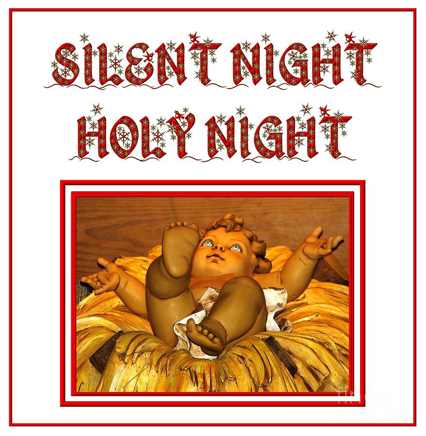 Christmas Photograph - Silent Night Holy Night by Rose Santuci-Sofranko