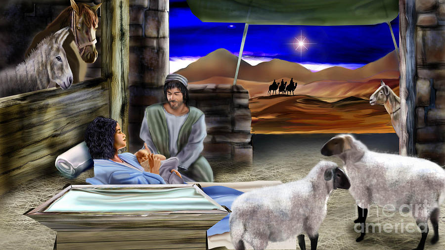 Silent Night Painting by Reggie Duffie Silent Night Painting by Reggie Duffie