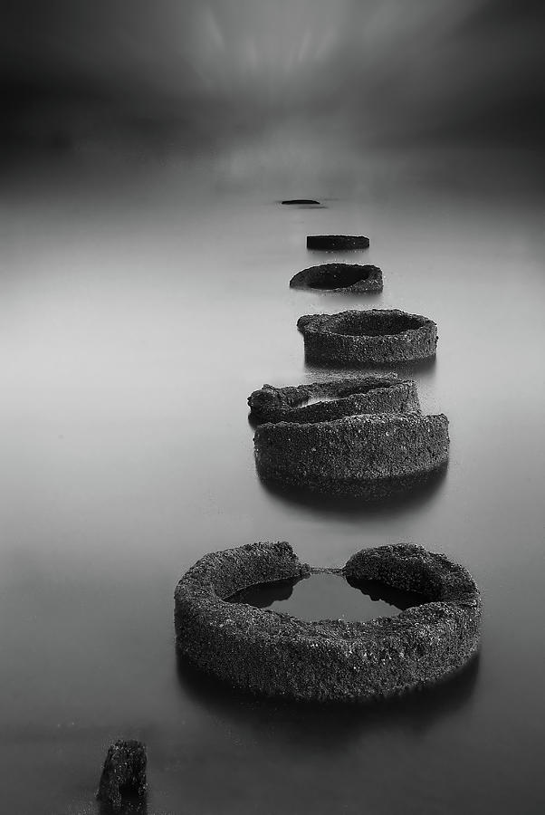 Black And White Photograph - Silent Rings by Ismail Raja Sulbar