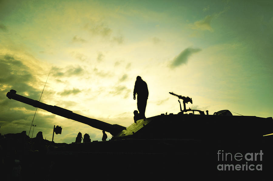 Silhouette of War  Photograph by Stefano Senise