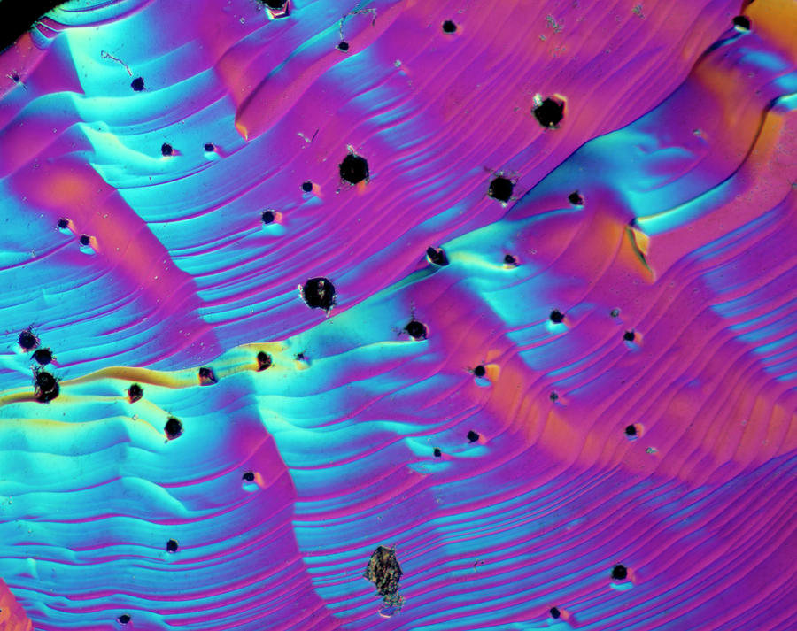 Silicon Carbide Crystals Photograph by Alfred Pasieka/science Photo Library