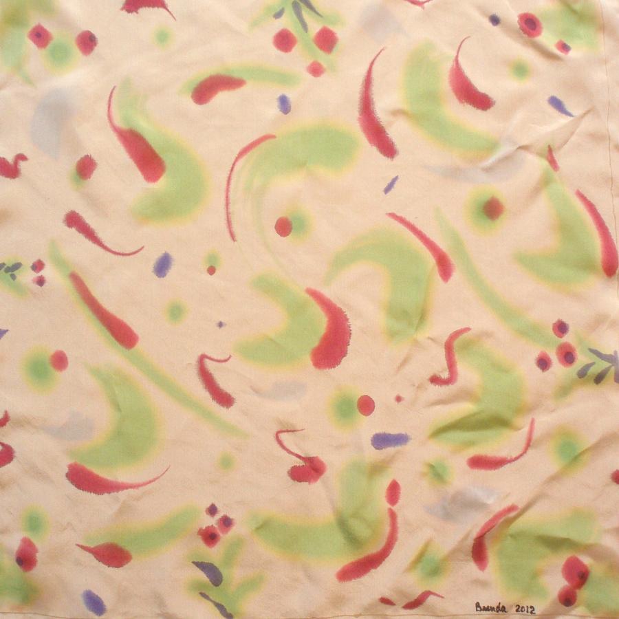 Silk 1 Tapestry - Textile by Brenda Stevens Fanning