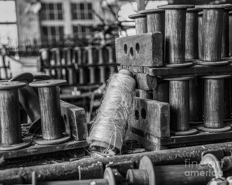 Still Life Photograph - Silk Factory Still Life by Terry Rowe