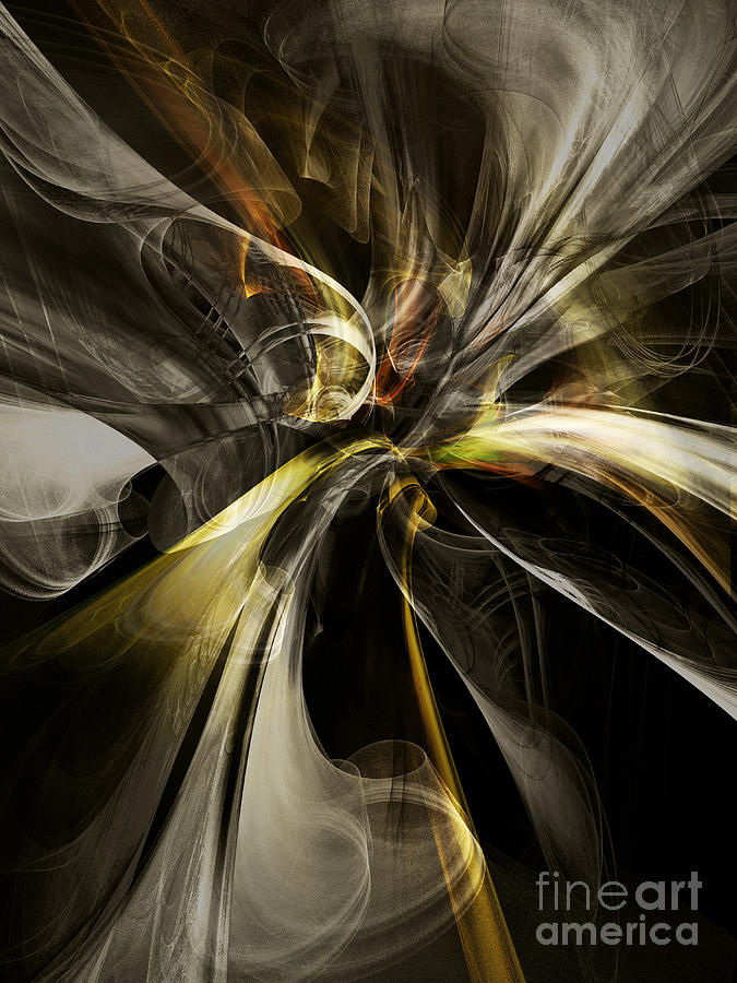 Silk Flower Digital Art by Klara Acel