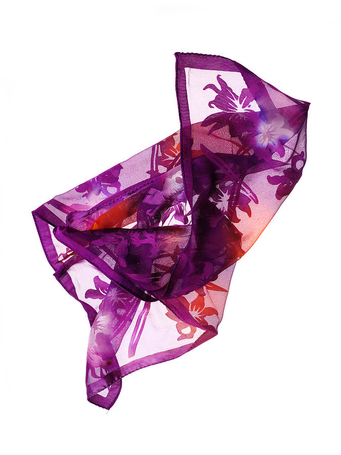 Silk scarf Photograph by Paulvision