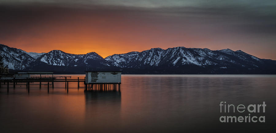 Silky Sunset Photograph by Mitch Shindelbower