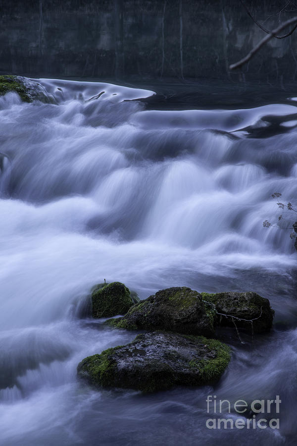 Silky Water Photograph by Carolyn Fox - Pixels