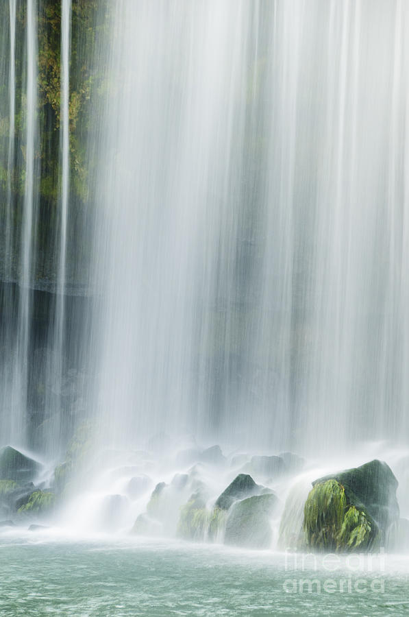 Nature Photograph - Silky Waterfall by Oscar Gutierrez