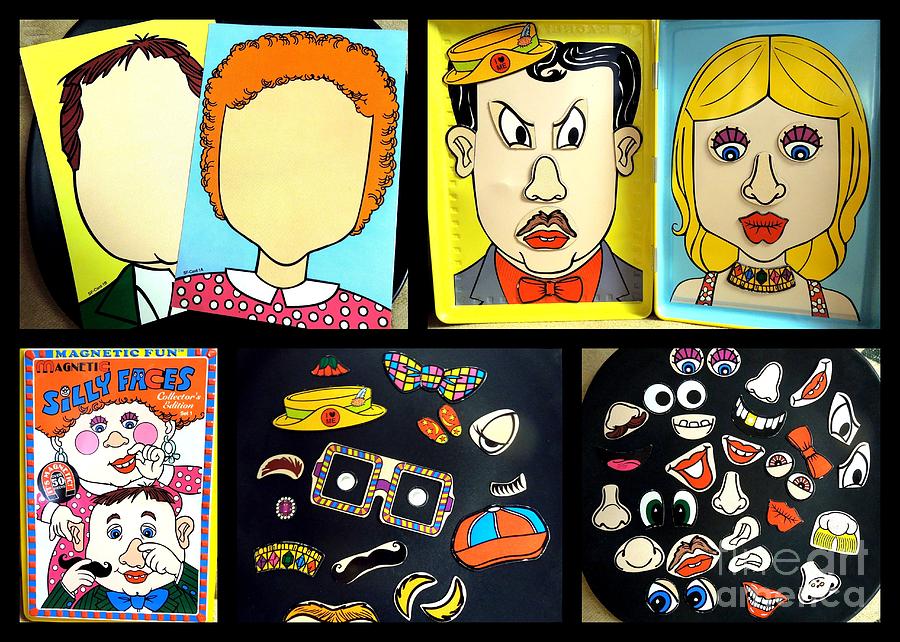 Silly Faces Magnetic Fun Photograph by Renee Trenholm