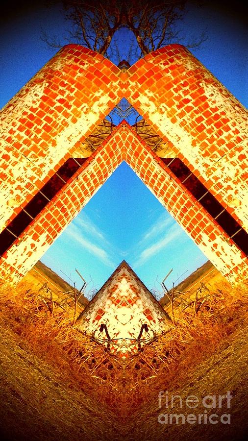 Silo Pyramid Photograph by Karen Newell
