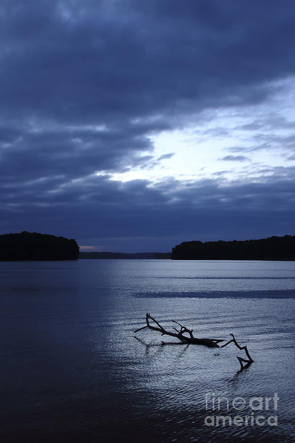 Silver Blue Sunrise On sugar Creek 2 Photograph by Reid Callaway