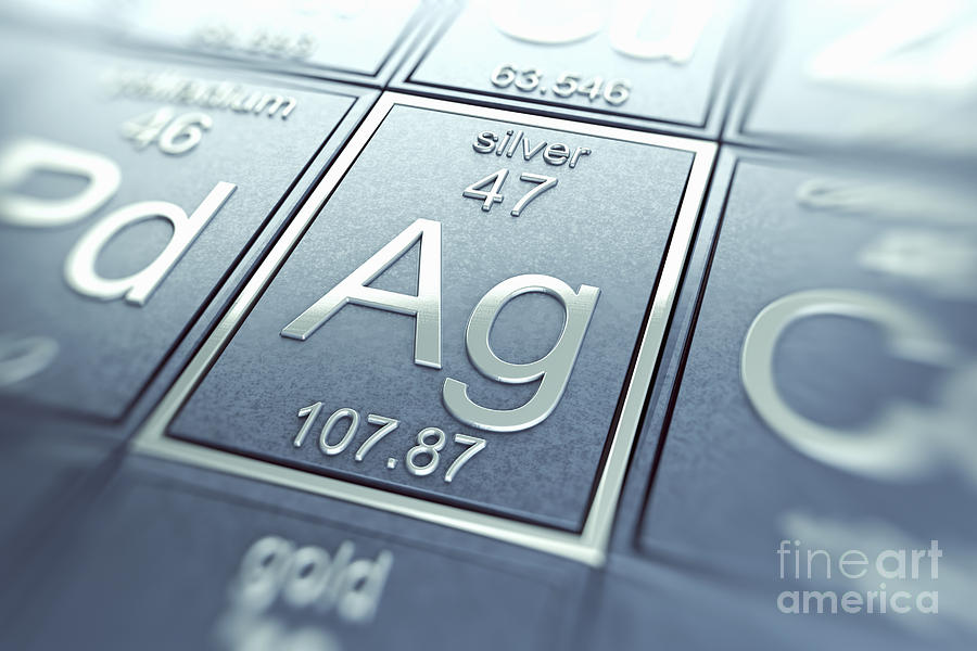 Silver Chemical Element Photograph by Science Picture Co