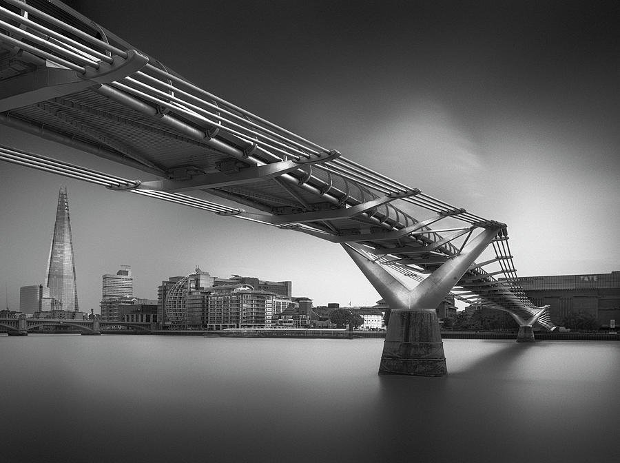 London Photograph - Silver City 3 by Ahmed Thabet