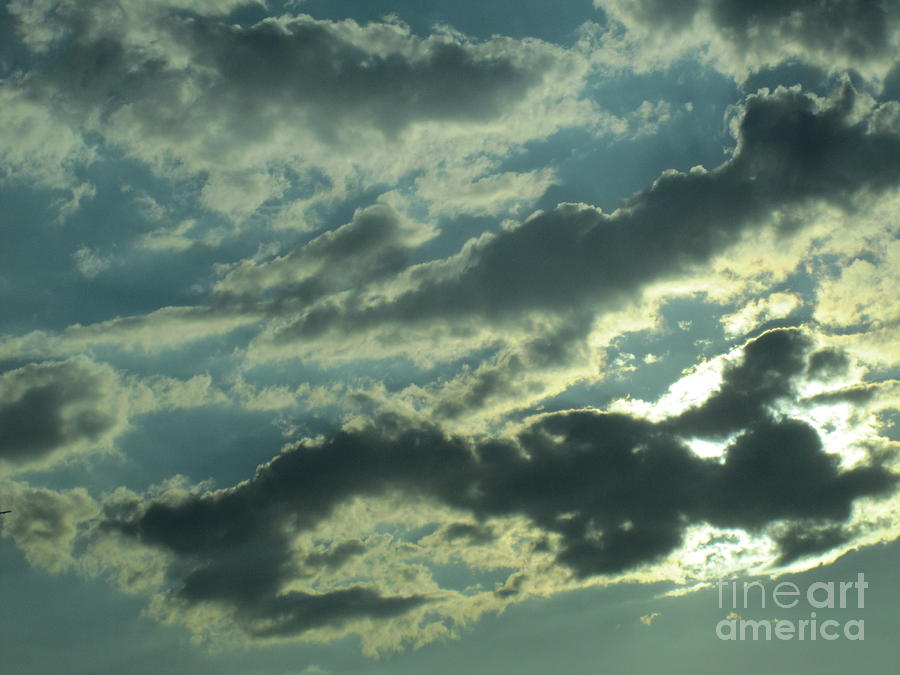 Silver Clouds 2 Photograph by Tara  Shalton