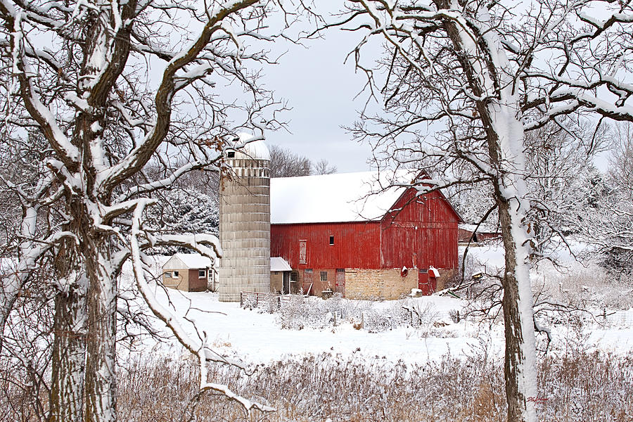 Silver Creek Barn Photograph by Don Anderson