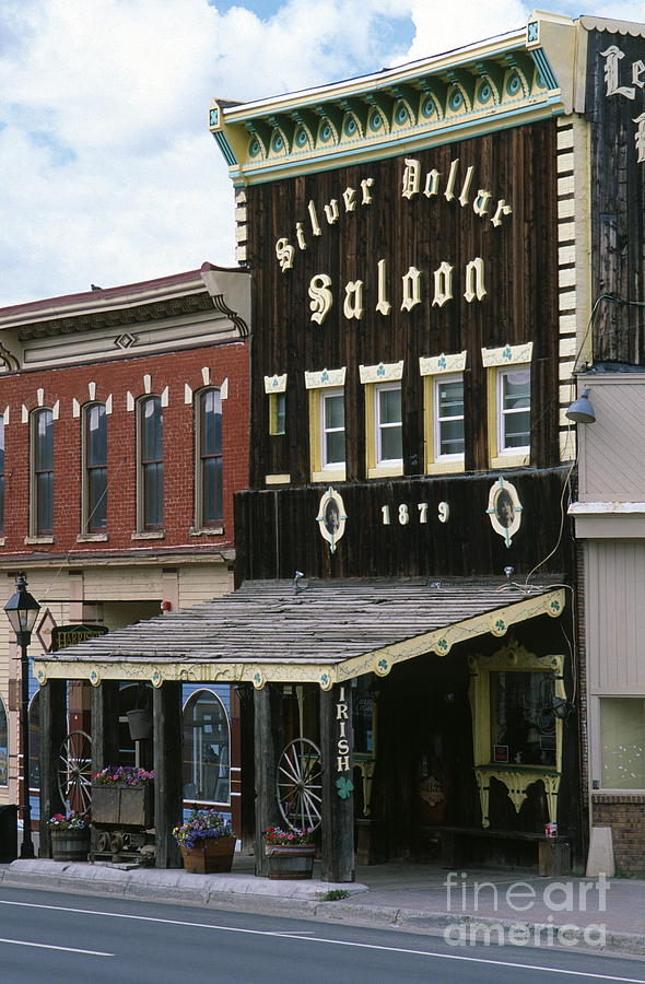 Architecture Photograph - Silver Dollar Saloon by Chris Selby