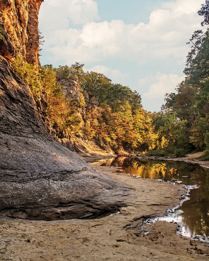 Silver Fork Creek Fall Colors Photograph