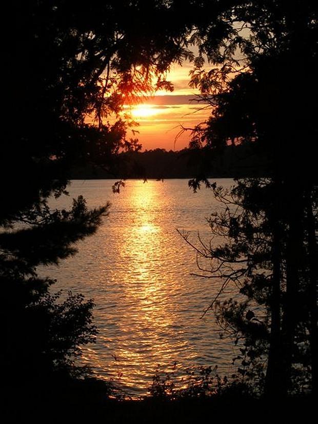 Silver Lake Sunset Photograph by Amanda Masters - Pixels