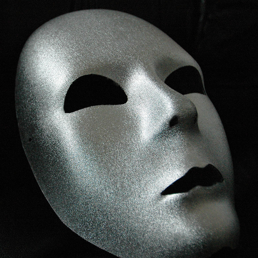 Silver Mask Photograph by Dragan Kudjerski
