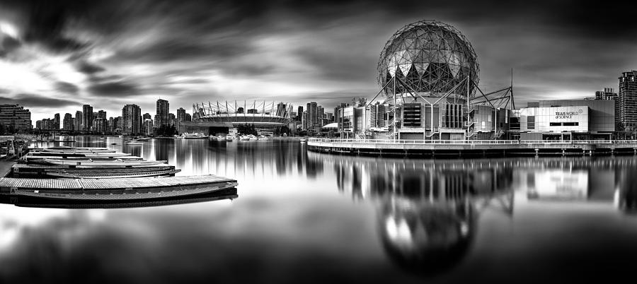 Silver-plated Vancouver Photograph by Alexis Birkill