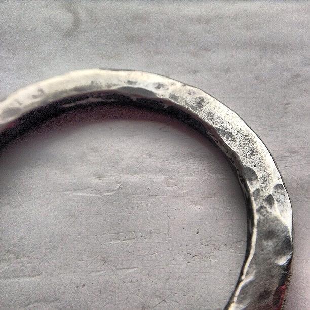 Ring Photograph - Silver Ring 4 by Nic Squirrell