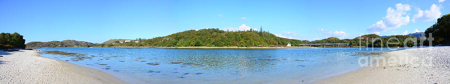 Silver Sands of Morar Panorama Photograph by Chris Thaxter