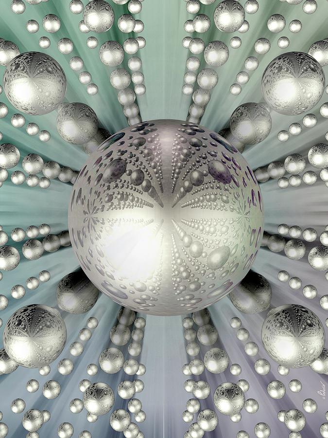 Silver Spheres Photograph by Jean-francois Podevin/science Photo Library