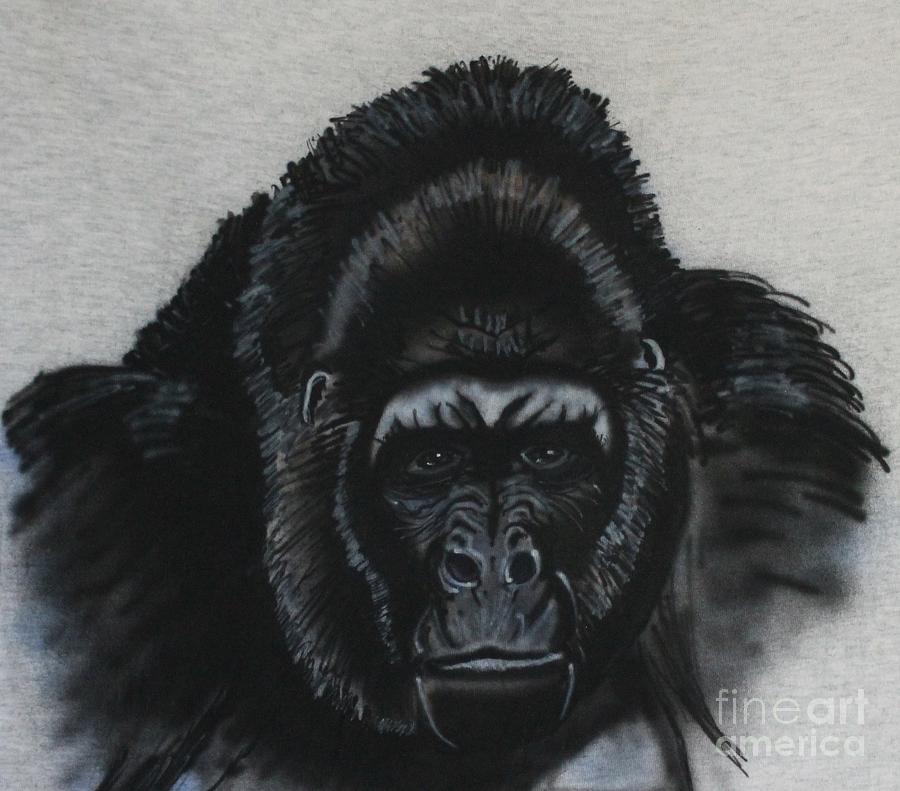 Silverback  Painting by Bob Williams