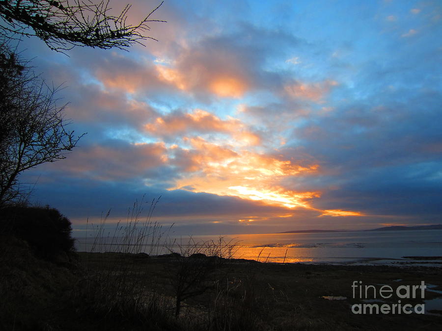 Nature Photograph - Silverdale at Dusk by C Lythgo