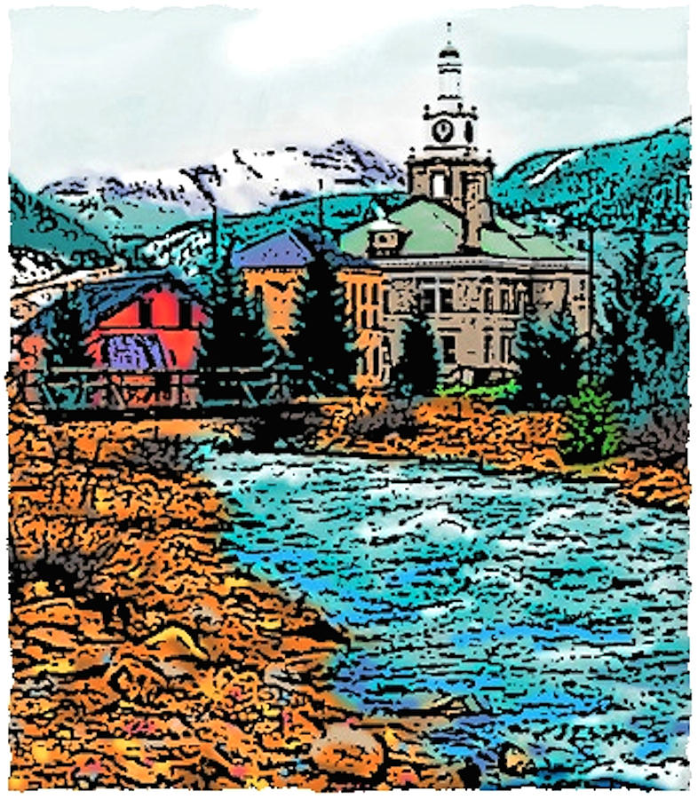 Silverton Colorado Digital Art by Dan Miller