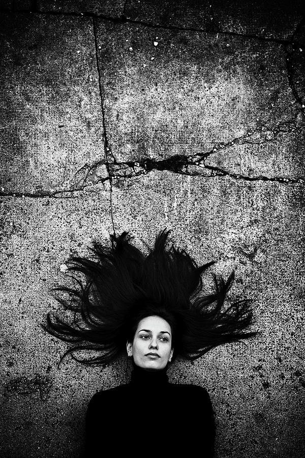 Black And White Photograph - Silvia by Vedran Vidak