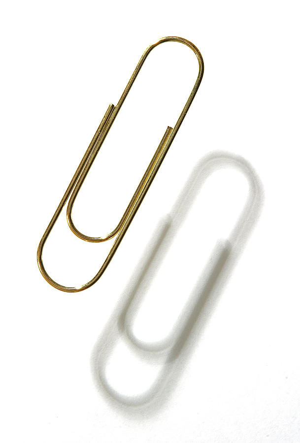 Simple Genius Paperclip 2 Photograph by Scott Campbell