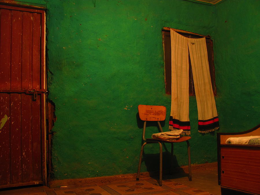 Simple Interior Of African Accomodation by Lonelytravel