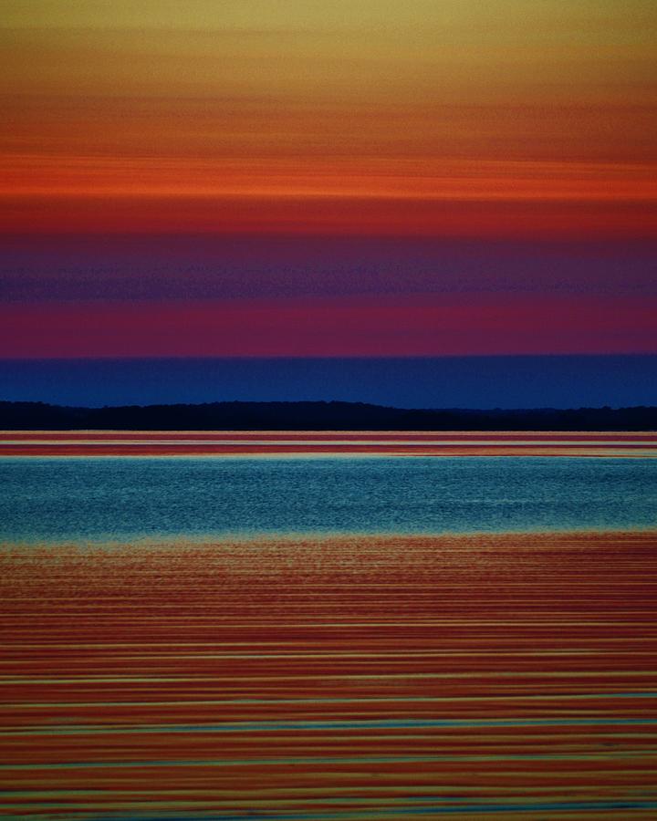 Simple Layer of Colors Photograph by Billy Beck