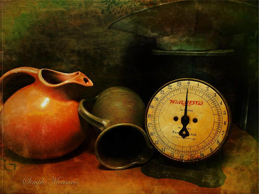 Still Life Photograph - Simple Measures by John Anderson