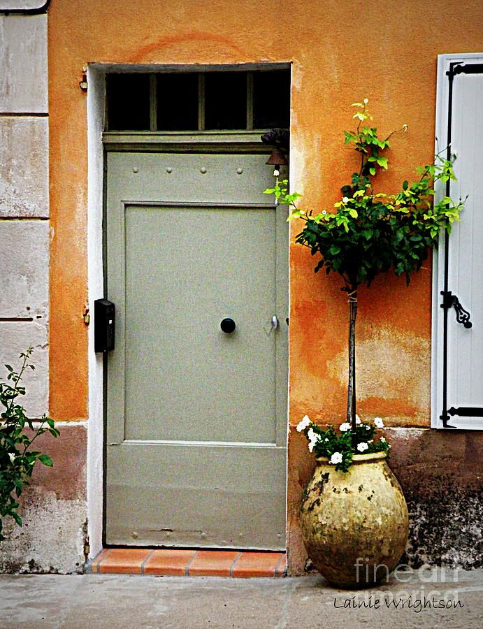 Simple Provence Door Photograph by Lainie Wrightson