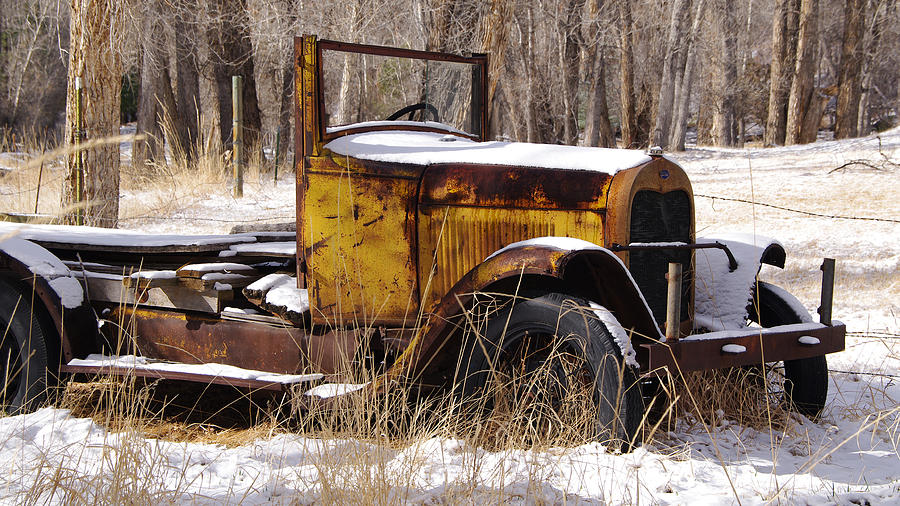 Car Photograph - Simpler Times by Jerry Mann